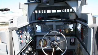 Illustration for article titled Unique jet driven mini battleship replica on Ebay